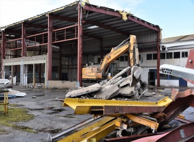 Démolition de hangars, d'usines, et bâtiments industriels